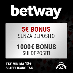 betway casino applicazione per tablet e smartphone