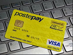 sistema di pagamento Postepay