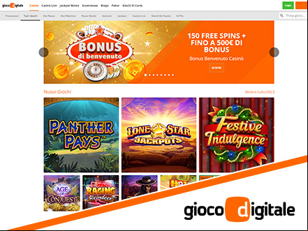 recensione del casino online Gioco Digitale
