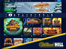 homepage del casino online William Hill
