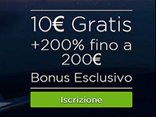 casino.com bonus di 10€ senza deposito