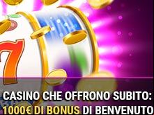 casino con bonus da 1000€