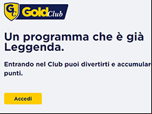 Gold Club il programma Fedeltà di Goldbet