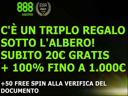 bonus e promozioni di 888 casino