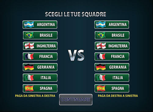 gioco bonus di Football Stars