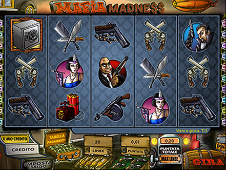 la slot machine Mafia Madness