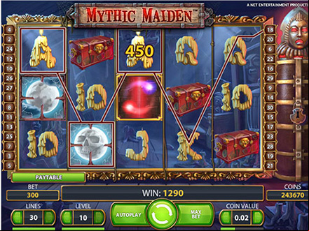 la slot machine Mythic Maiden
