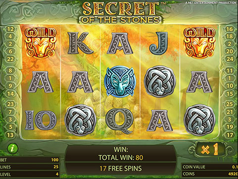 le giocate gratis in Secret of the Stones
