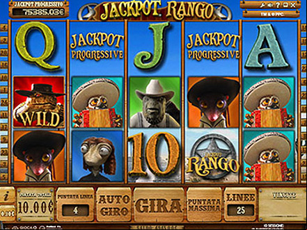la slot machine Rango