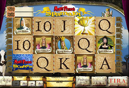 schermata di gioco principale