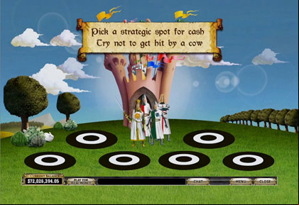 gioco bonus nella slot Spamalot